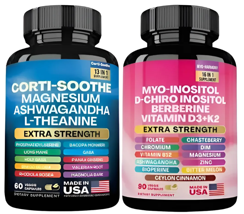 KIT INOSITOL CORTISOL PAQUETE 2 PCS