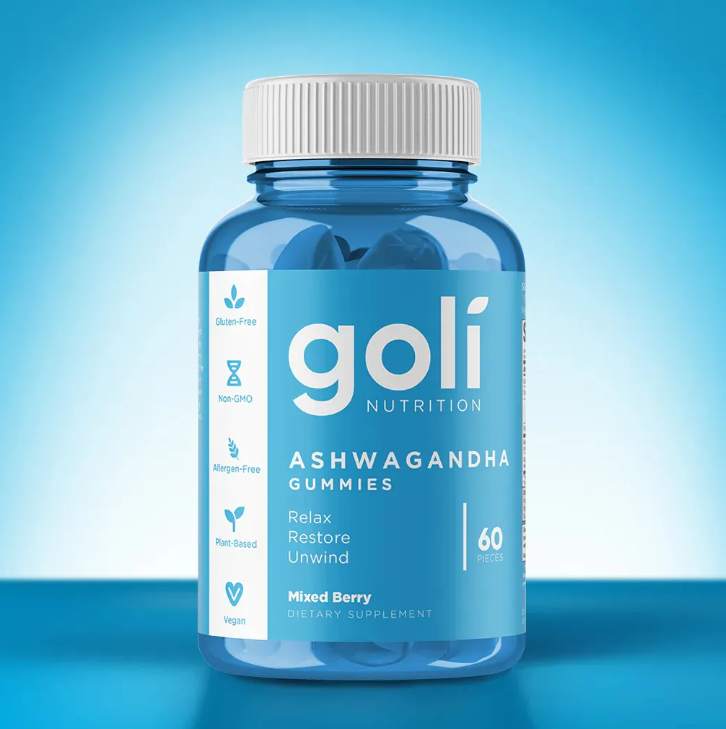 Suplemento Goli Ashwaganda 60 Gomas