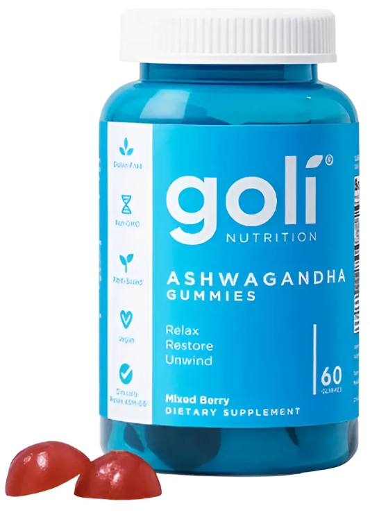 Suplemento Goli Ashwaganda 60 Gomas