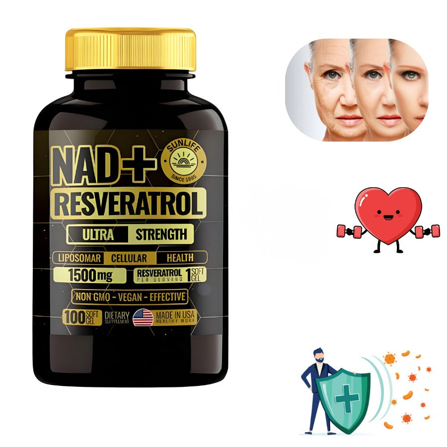 Suplemento Nad + resveratrol 100 Capsulas