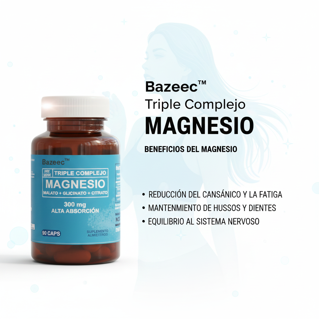 Capsulas De Magnesio 90 Cap